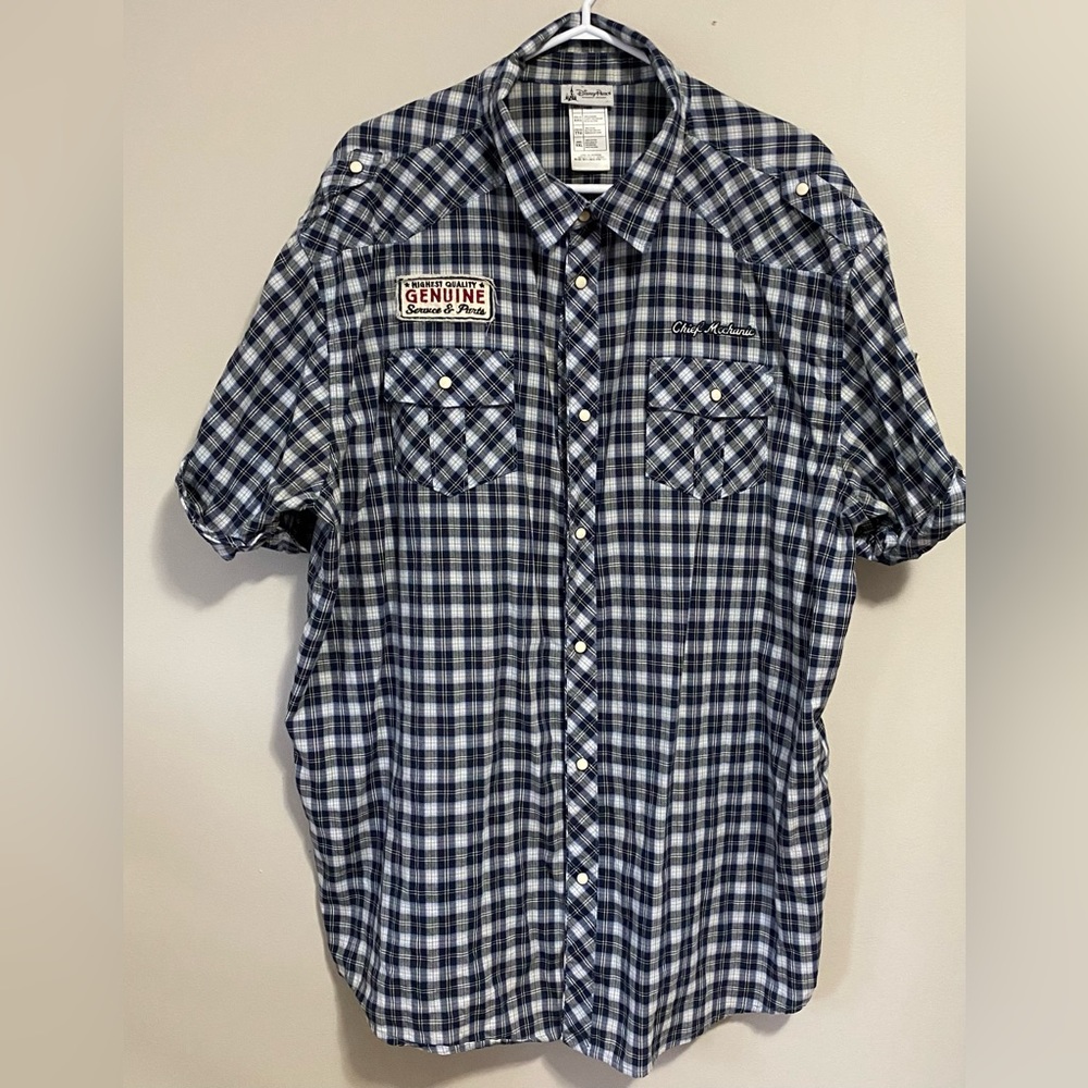 Disney Mickey Mouse Button Up 2XL